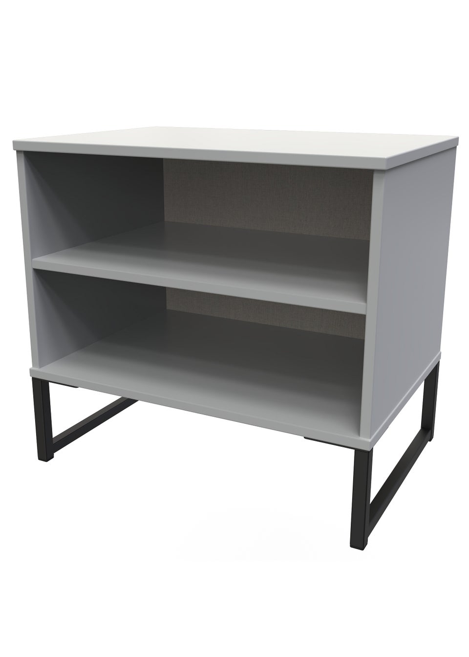 Swift Cordoba Double Open Bedside Cabinet (54cm x 39.5cm x 57.5cm)