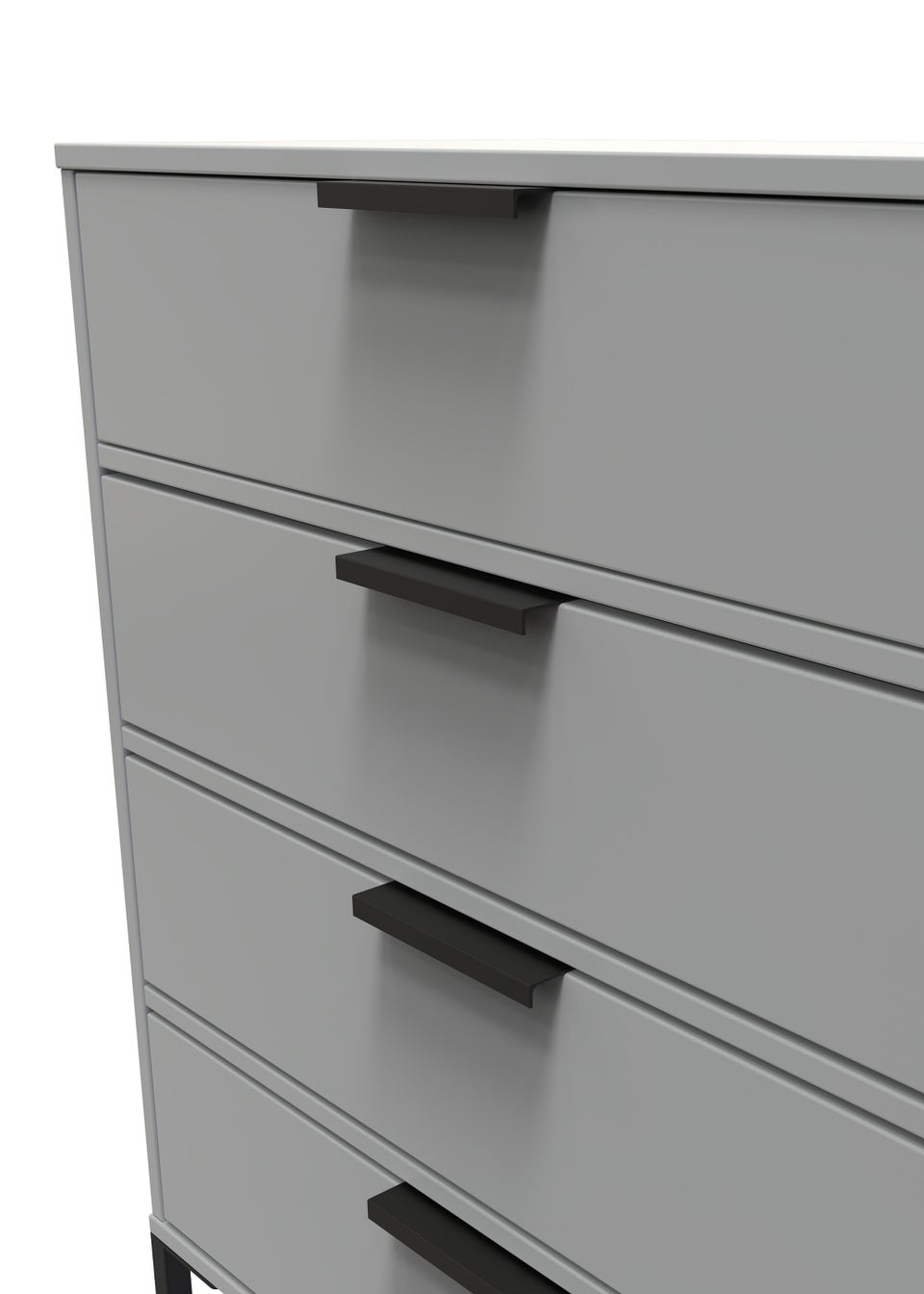 Swift Cordoba 4 Drawer Chest of Drawers (91cm x 39.5cm x 76cm)
