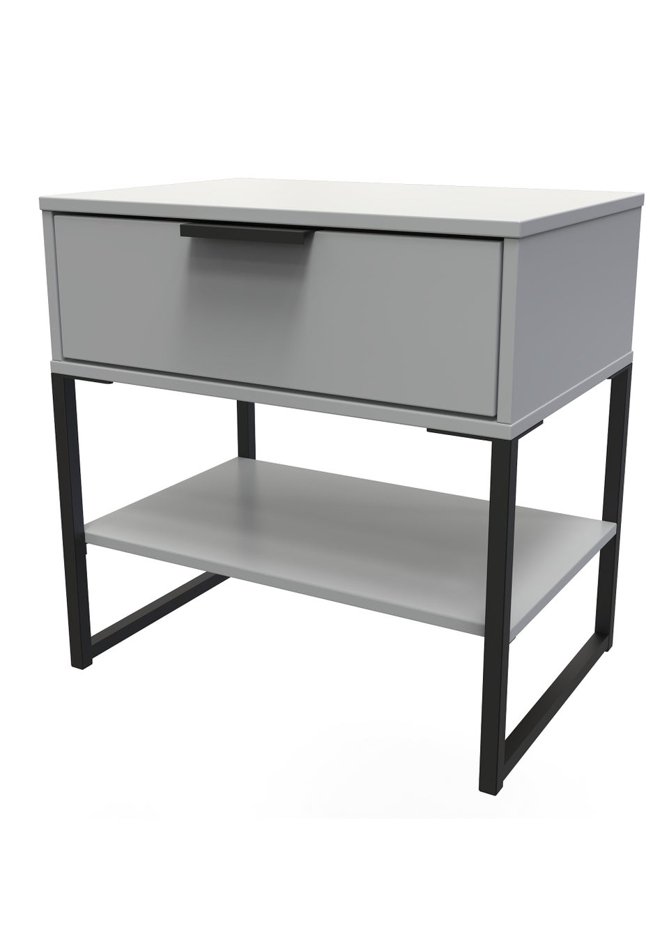 Swift Cordoba Single 1 Drawer Bedside Cabinet (58cm x 57.5cm x 39.5cm)