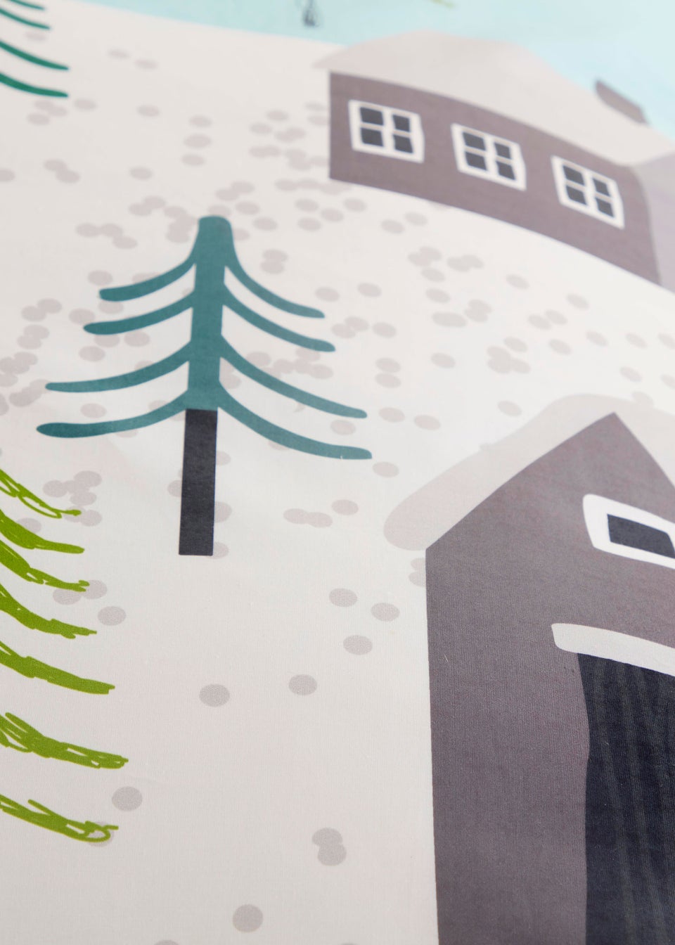 Fusion Christmas Village Duvet Cover