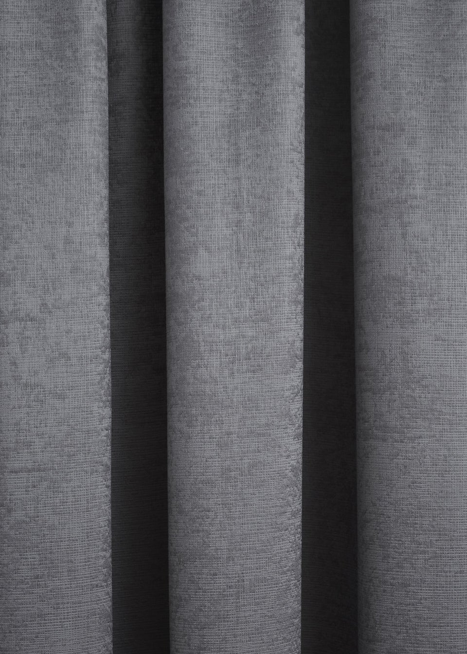 Fusion Galaxy Dimout Grey Pencil Pleat Curtains