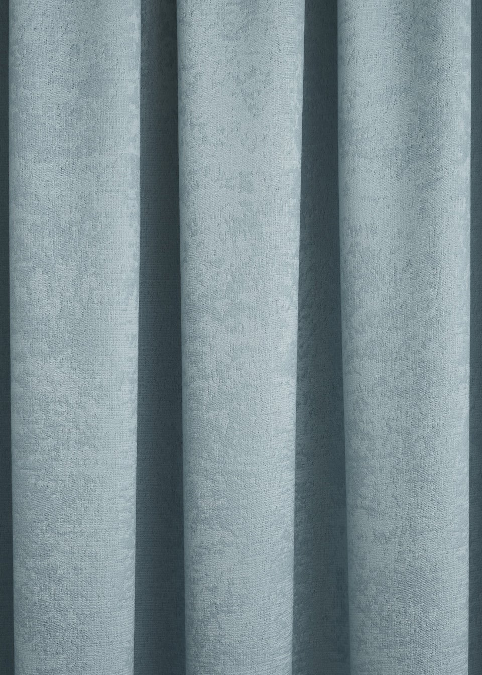 Fusion Galaxy Dimout Blue Pencil Pleat Curtains