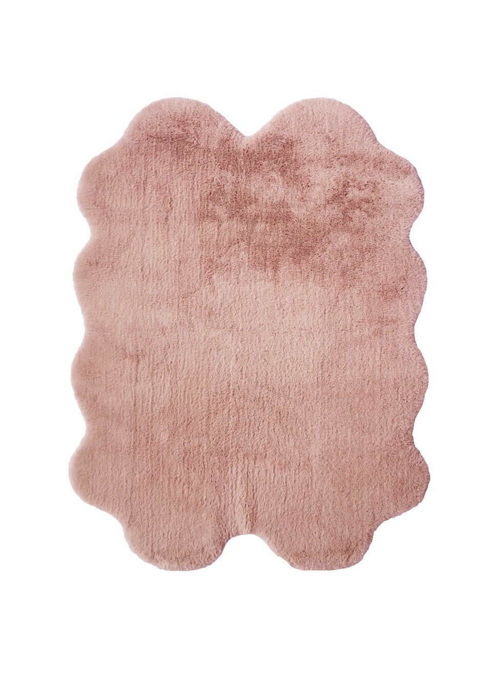 Homemaker Luxury Fur Oblong Runner Matalan