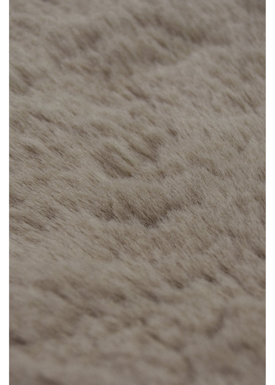 Homemaker Luxury Fur Single Rug