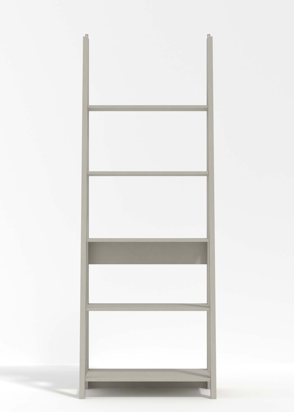 LPD Furniture Tiva Ladder Bookcase Grey (1754x386x640mm)