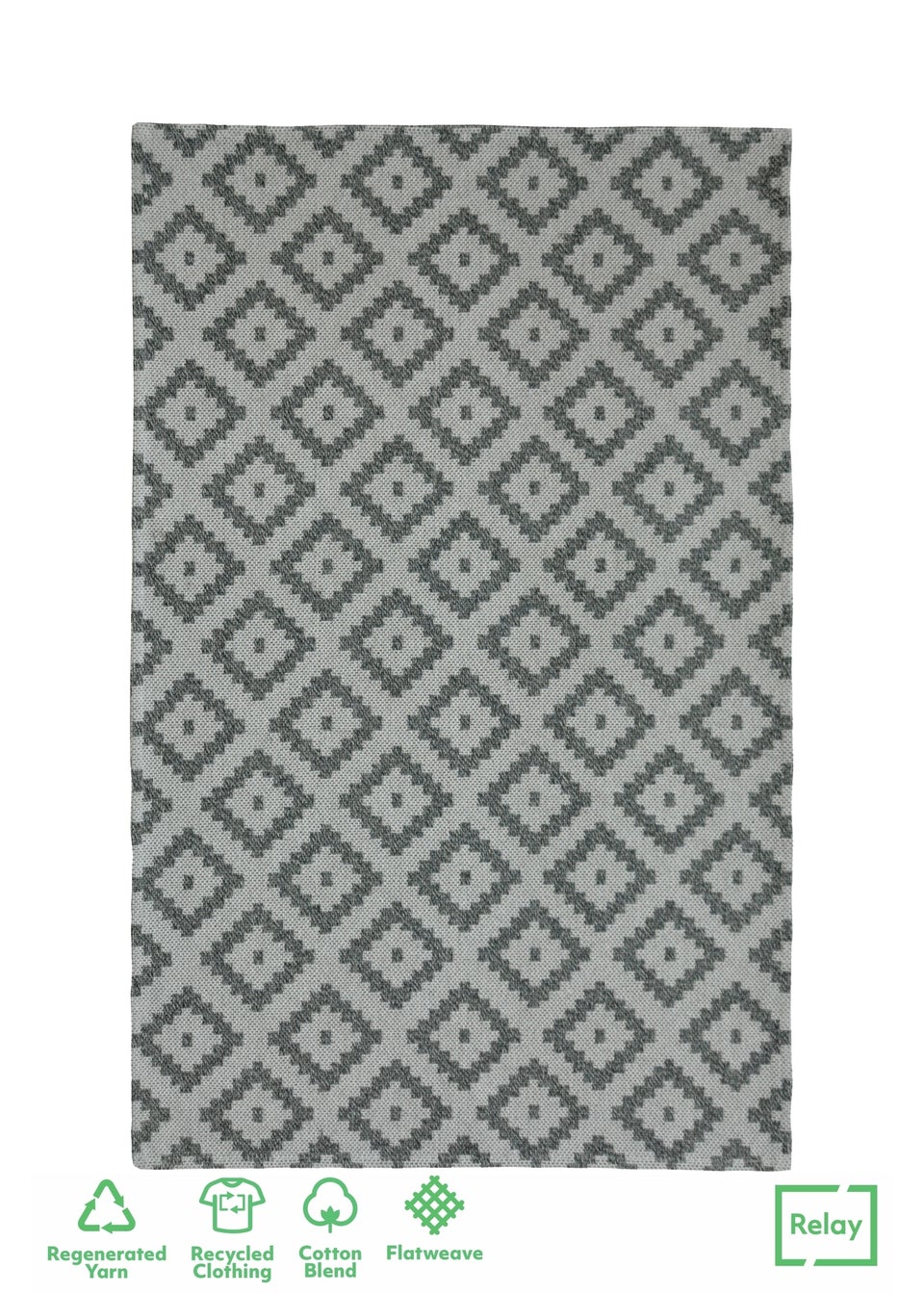 Relay Recycled Cotton Geo Runner