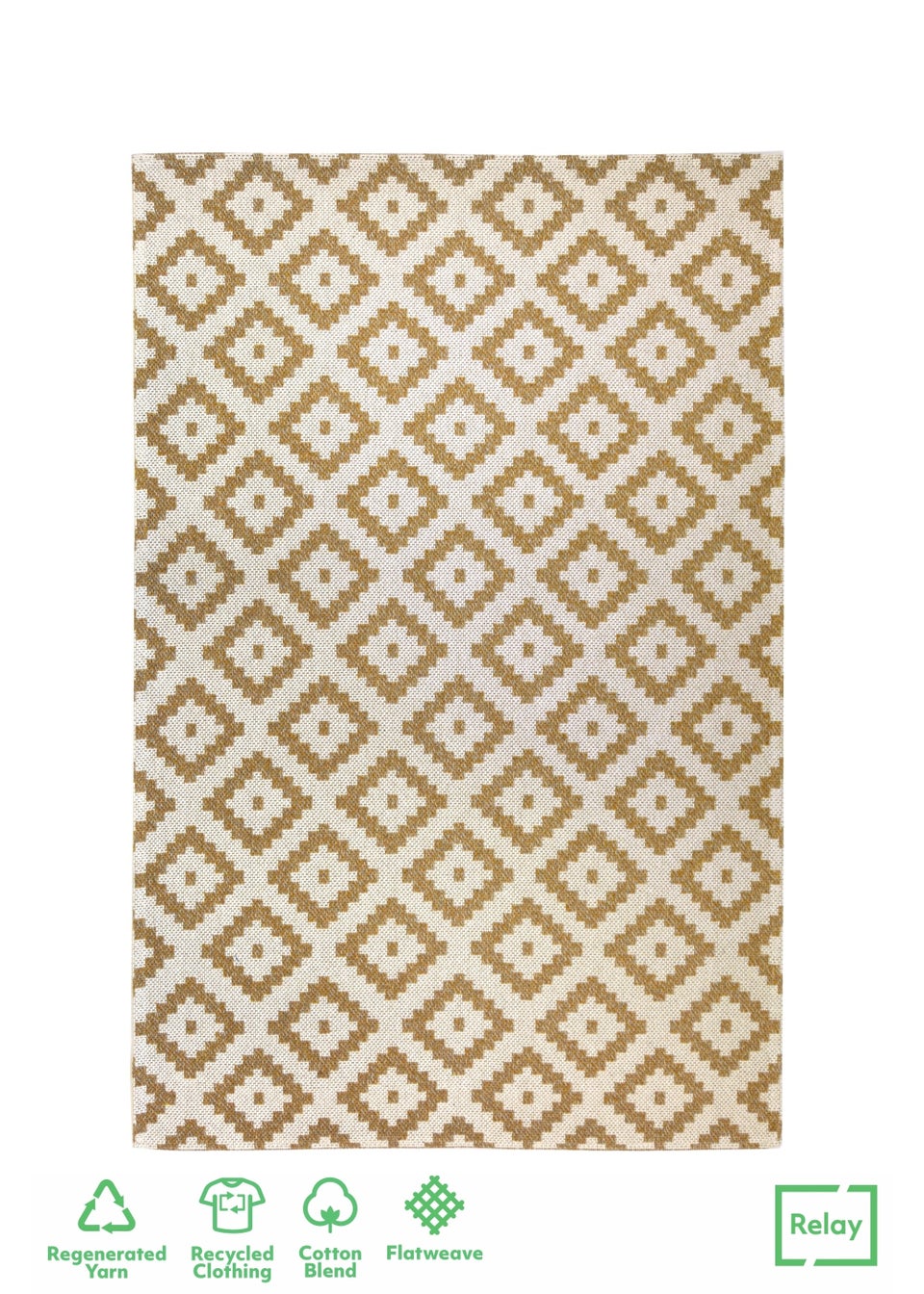 Relay Recycled Cotton Geo Runner