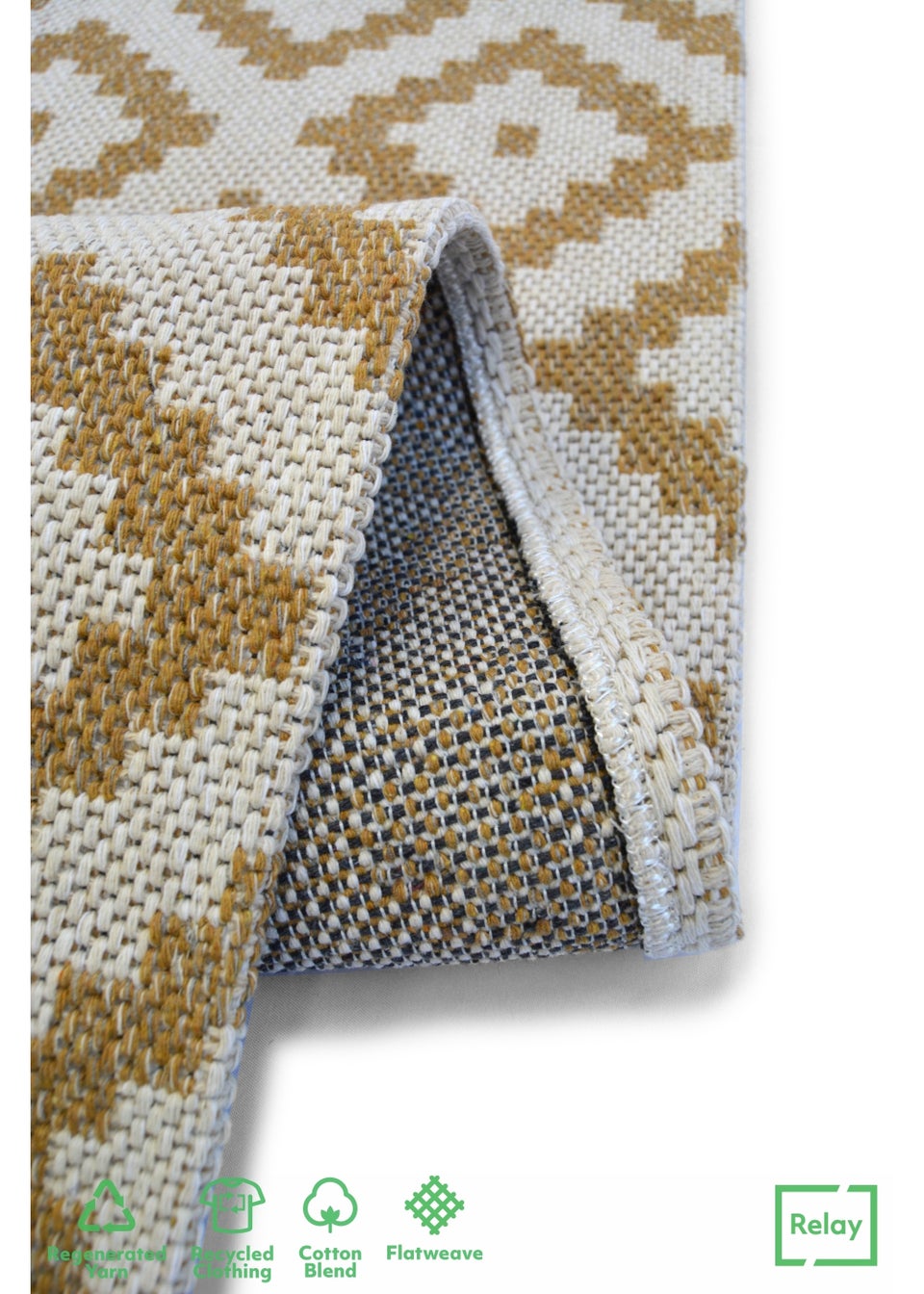 Relay Recycled Cotton Geo Runner