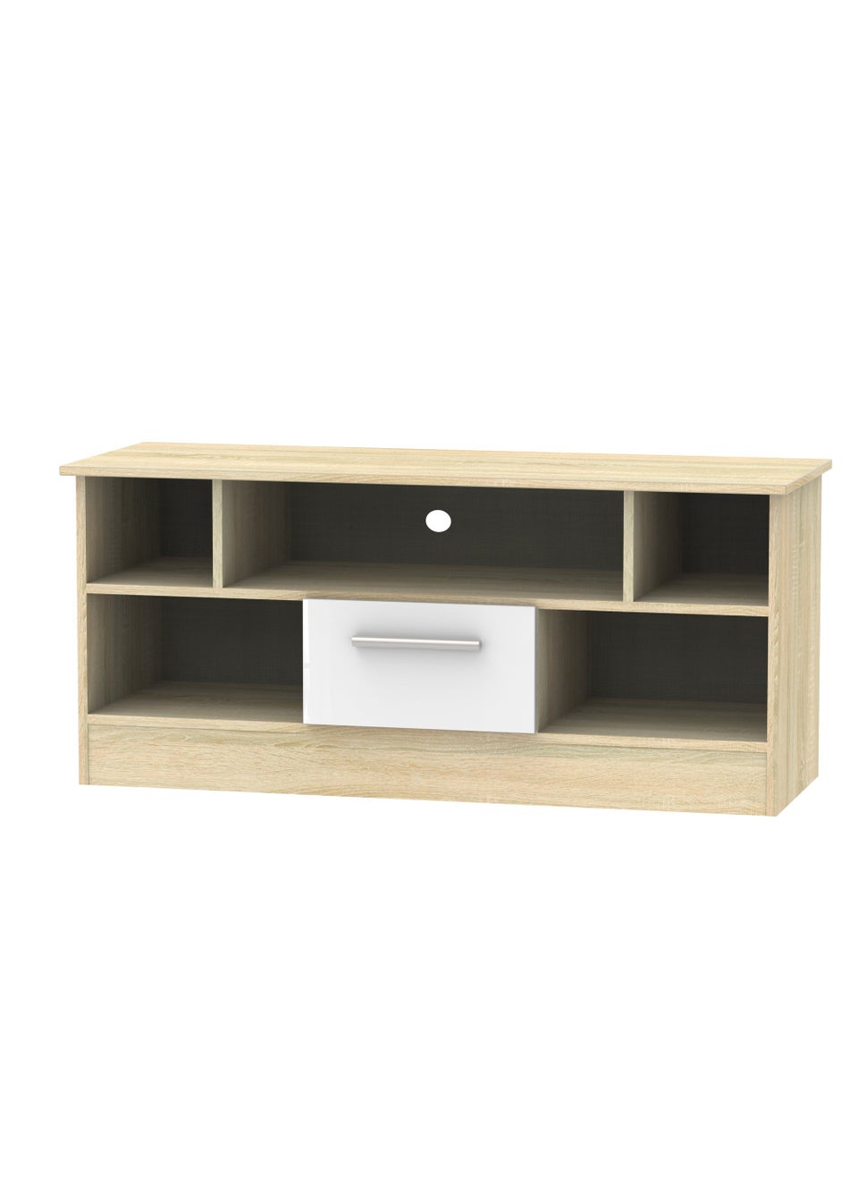 Swift Prague 1 Drawer TV & Media Unit (49.5cm x 112cm x 40cm)