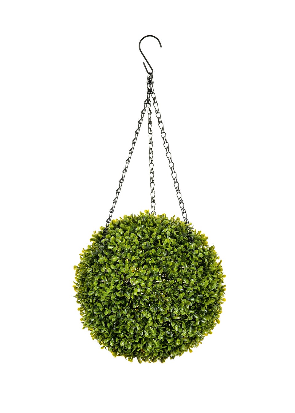 Premier Decorations Lit 25cm Topiary Ball with Warm White LEDs