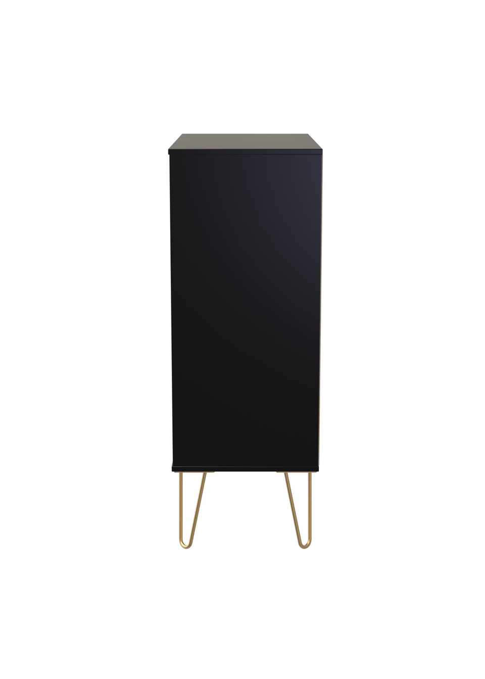 Swift Cube 5 Drawer Chest of Drawers (107.5cm x 41.5cm x 76.5cm)