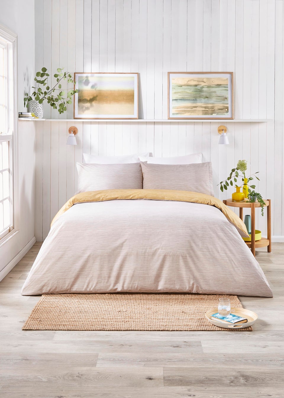 Fusion Bethan Reversible Duvet Cover Set