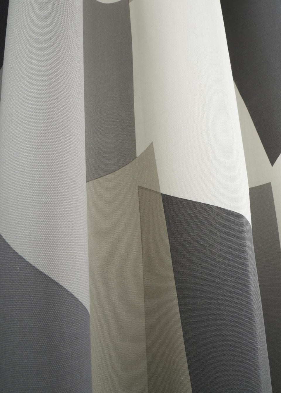 Fusion Geometra Pair of Eyelet Curtains