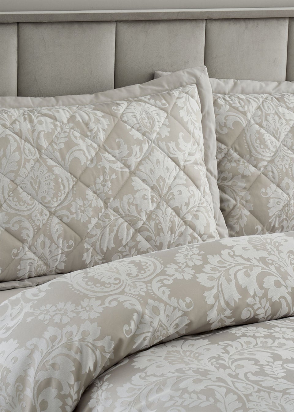 Catherine Lansfield Classic Damask Oxford Pillowcase Matalan