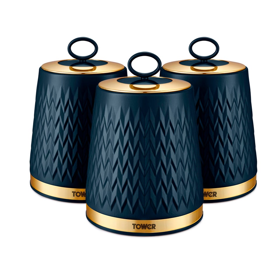 Tower Empire Set Of 3 Canisters