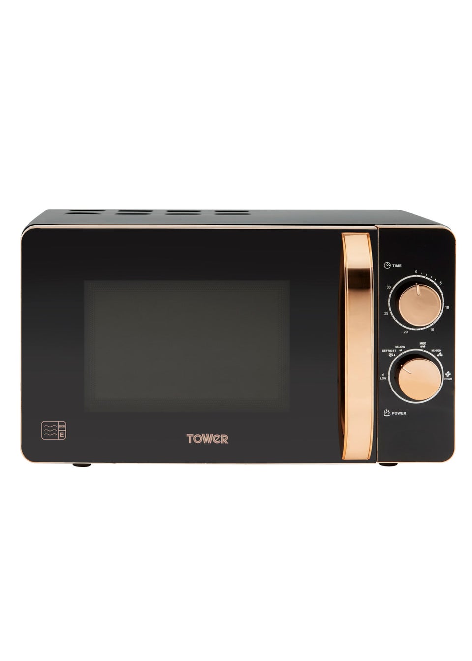 Tower Rose Gold 800W 20 Litre Manual Microwave