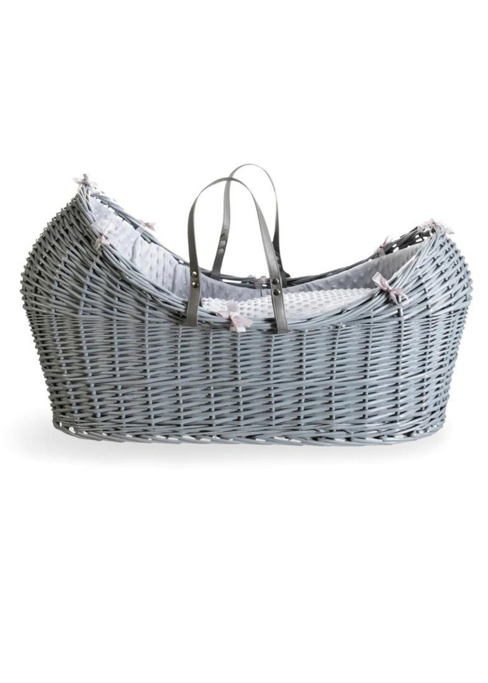 Clair de Lune Grey Dimple Grey Wicker Noah Pod Matalan