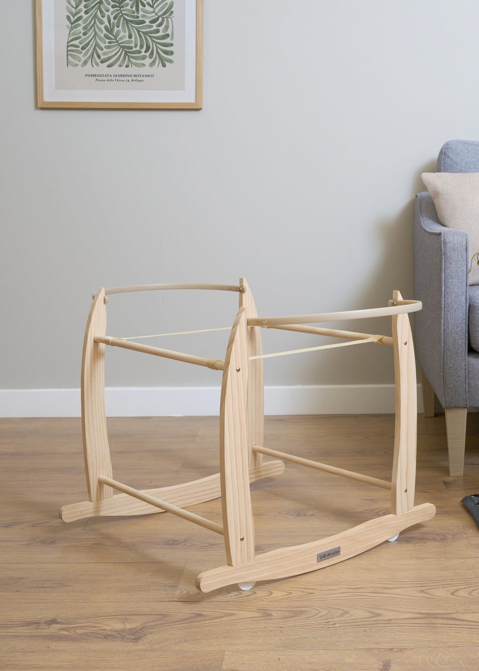 Clair de Lune Deluxe Moses Basket Rocking Stand