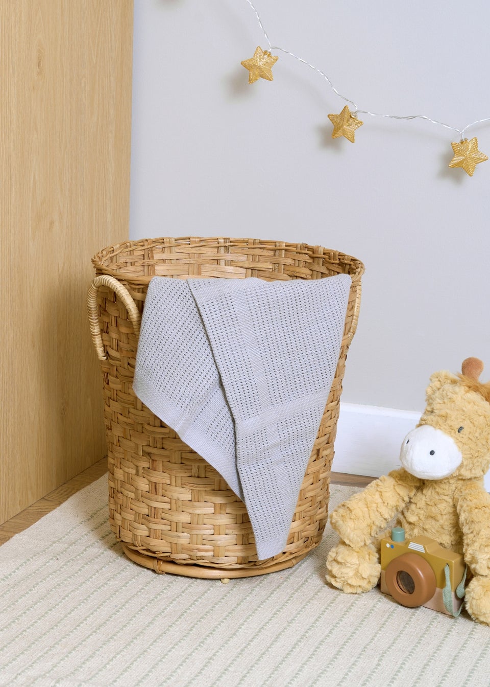 Clair de Lune Soft Cotton Cellular Cot Blanket