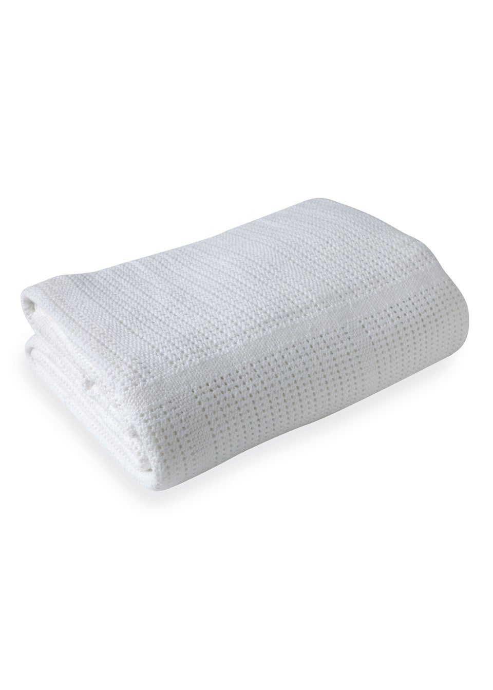 Clair de Lune Soft Cotton Cellular Cot Blanket