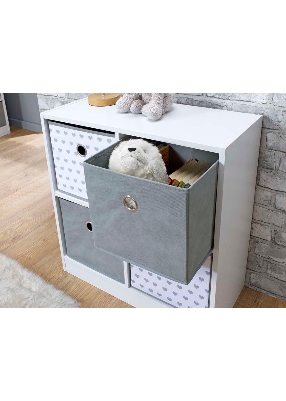 Lloyd Pascal Jazz 4 Cube Storage Unit (65cm x 63cm x 30cm)