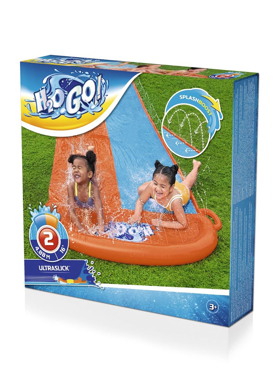 H2ogo pool shop with slide