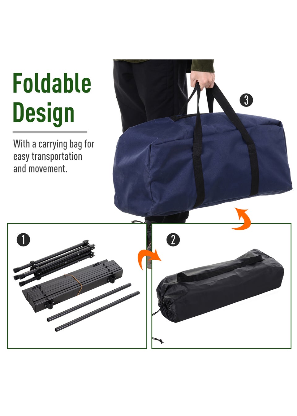 Outsunny 5 Piece Camping Set