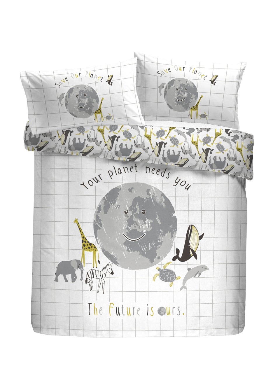 Appletree Kids Future 100% Cotton Duvet Cover