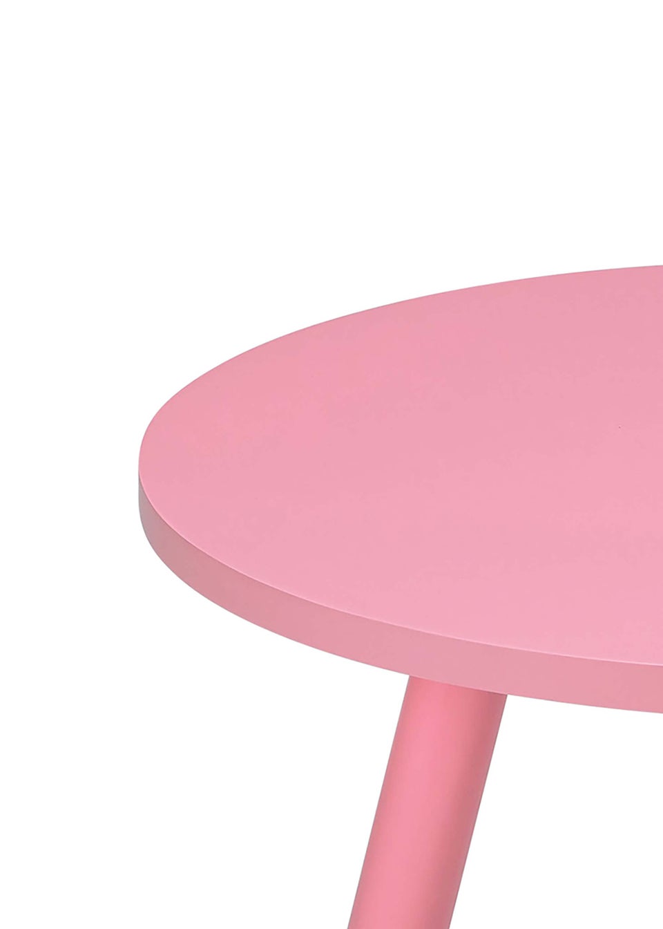 LPD Furniture Costa Side Table Pink (450x400x400mm)