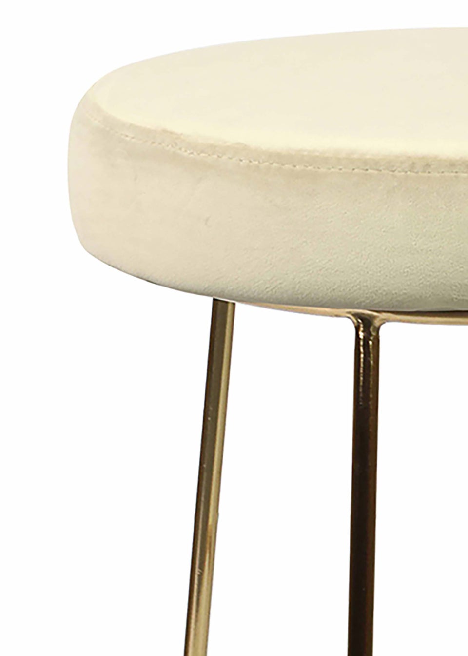 LPD Furniture Set of 2 Opera Bar Stool Champagne (735x0x465mm)