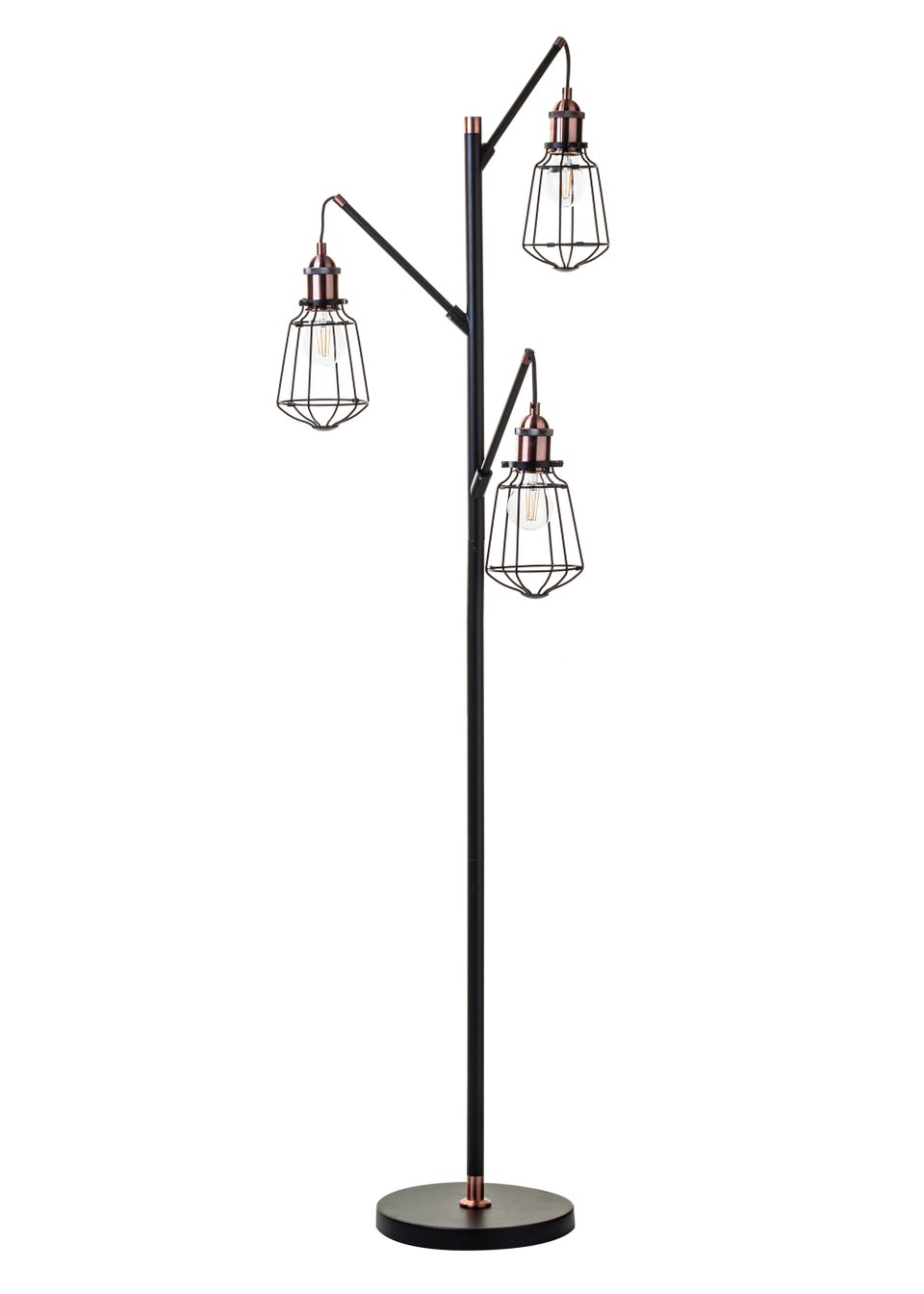Inlight Callisto Caged Floor Lamp (150cm x 53cm x 53cm)