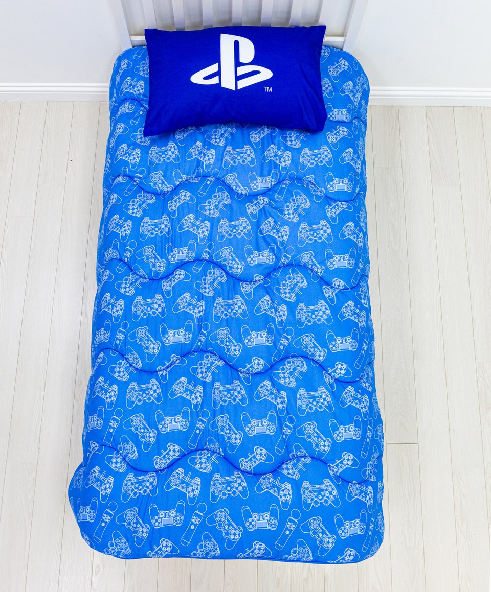 Rest Easy Sleep Better Playstation Lineup Coverless Duvet