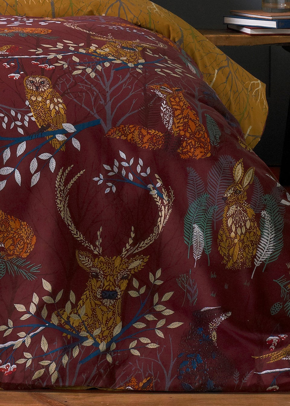 furn. Forest Fauna Woodland Duvet Cover Set