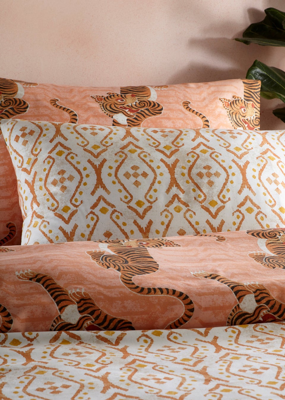 furn. Tibetan Tiger Tribal Duvet Cover