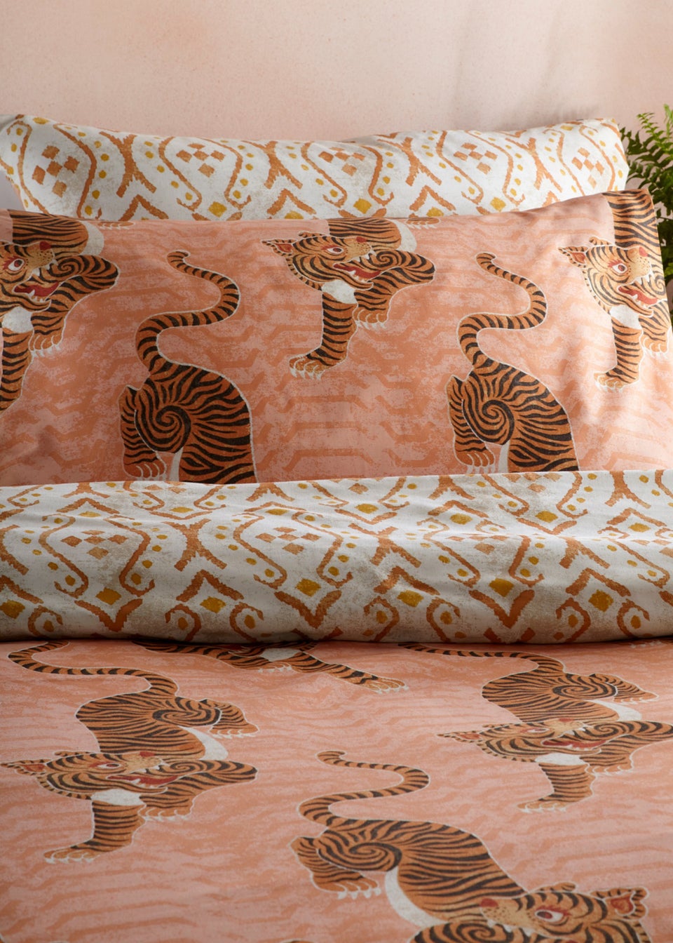 furn. Tibetan Tiger Tribal Duvet Cover