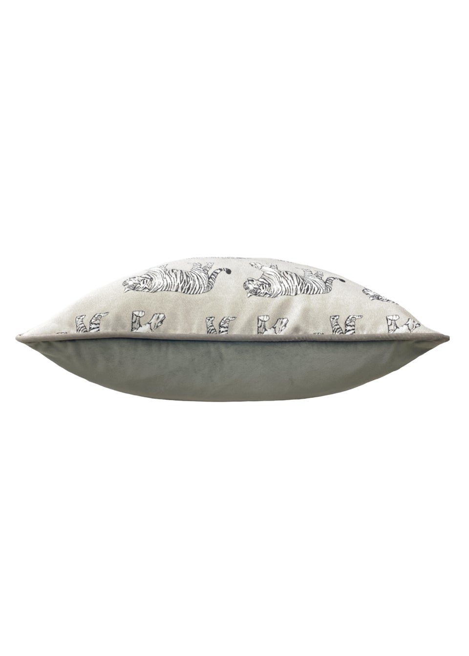 Evans Lichfield Tiger Print Cushion (43cm x 43cm x 8cm)