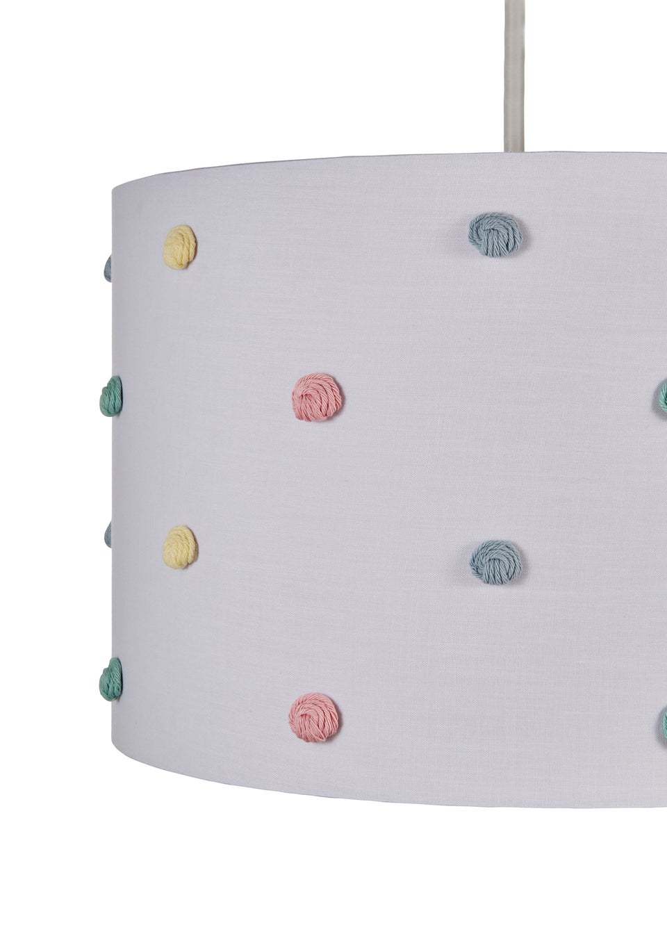 Glow Pom Pom White Shade (20cm x 30cm)