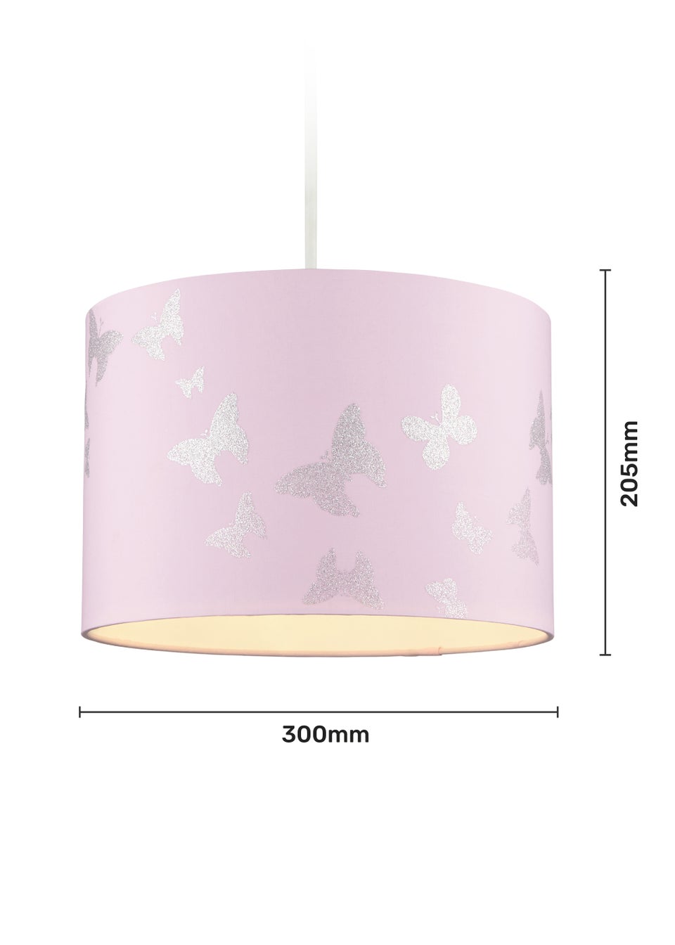 Glow Butterfly Light Shade (20cm x 30cm x 30cm)