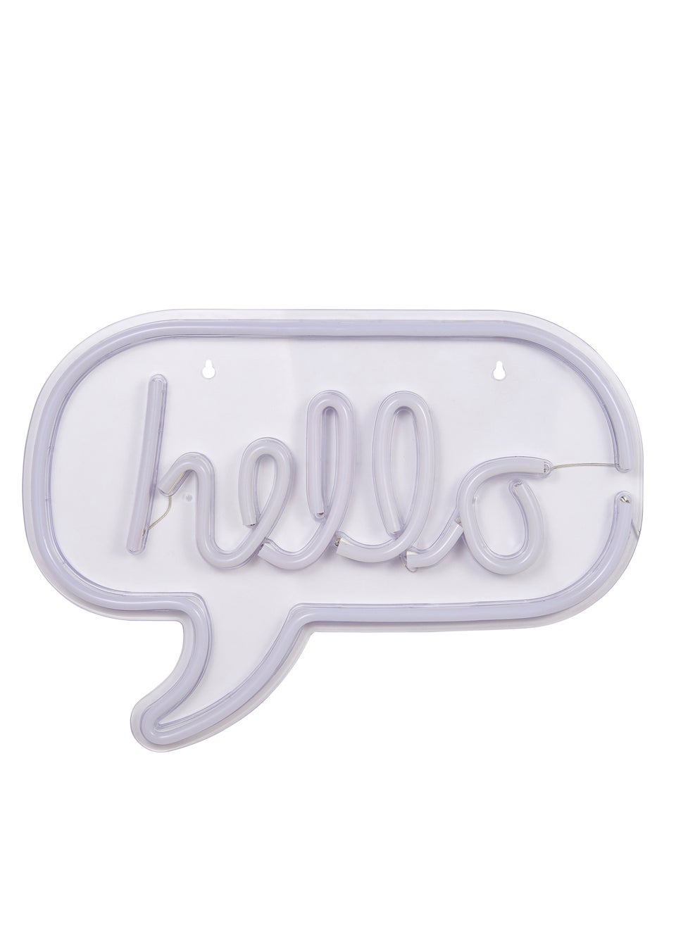 Glow Hello Neon Light (30cm x 43cm)