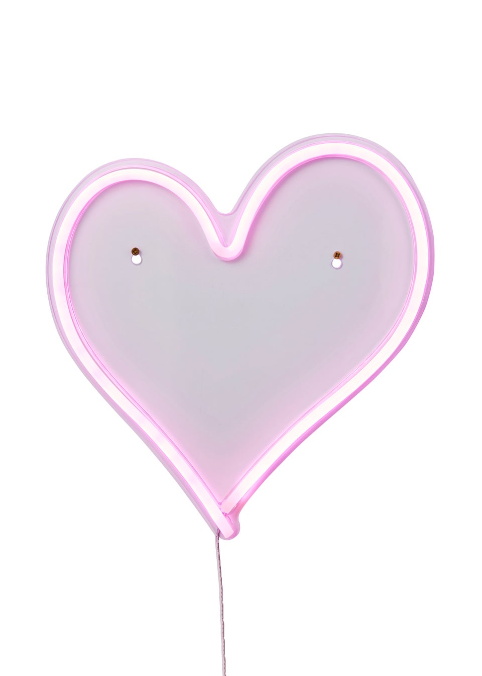 Glow Heart Neon Light (35cm x 32cm x 2cm)
