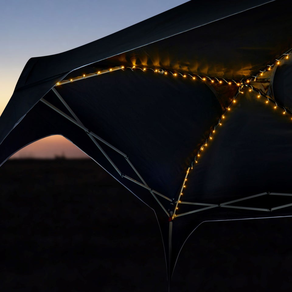 Battery gazebo hotsell lights