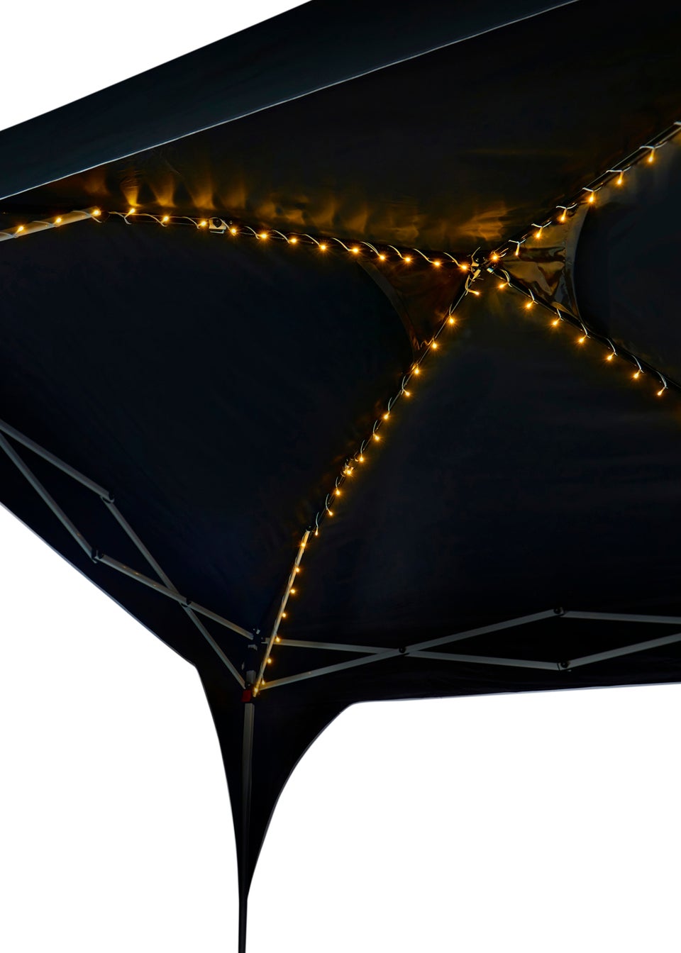 Premier Decorations Battery Operated Gazebo Lights with 160 Warm White LEDs (4 x 2.1m)