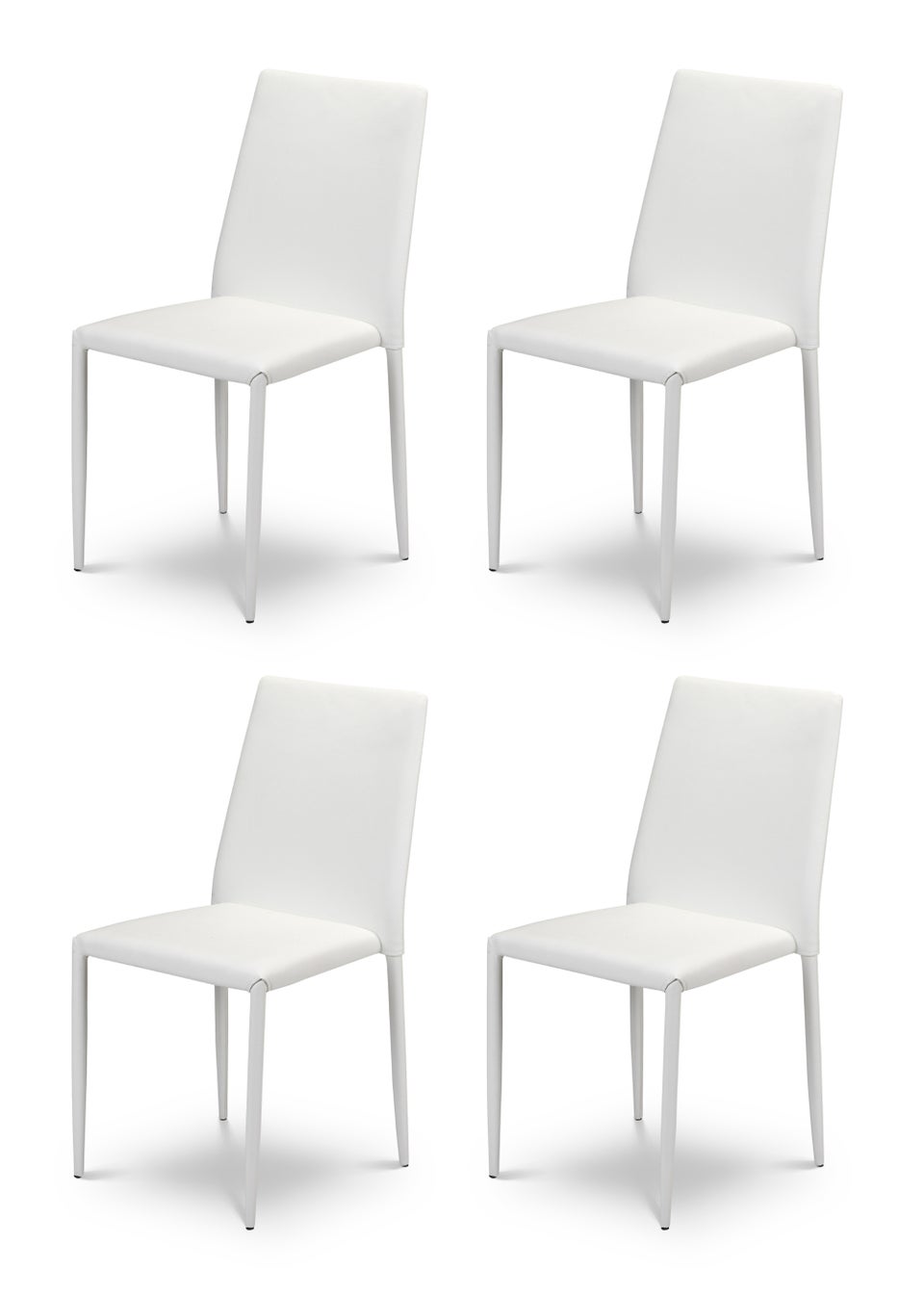 Julian Bowen Set Of 4 Jazz Chairs (91 x 43 x 56 cm)