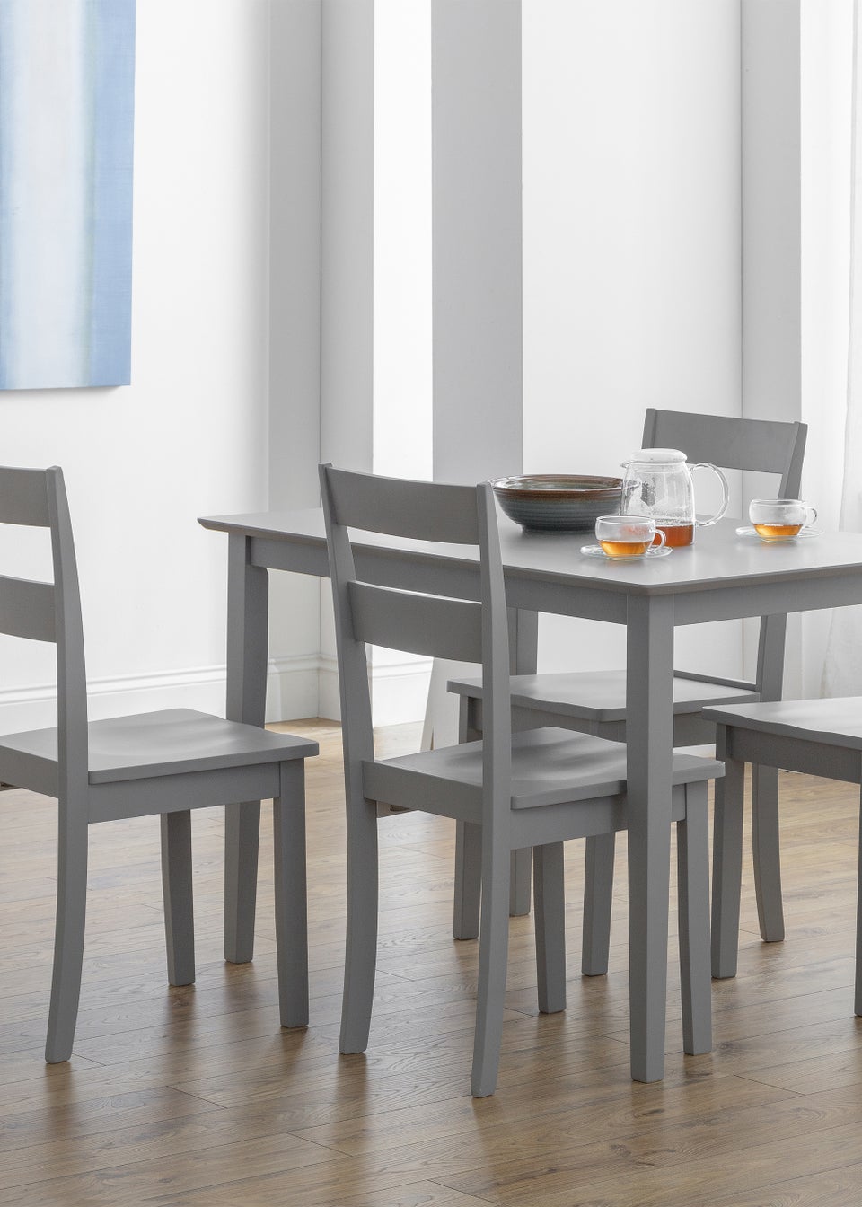 Julian Bowen Set Of 2 Kobe Dining Chairs (89 x 48 x 41 cm)