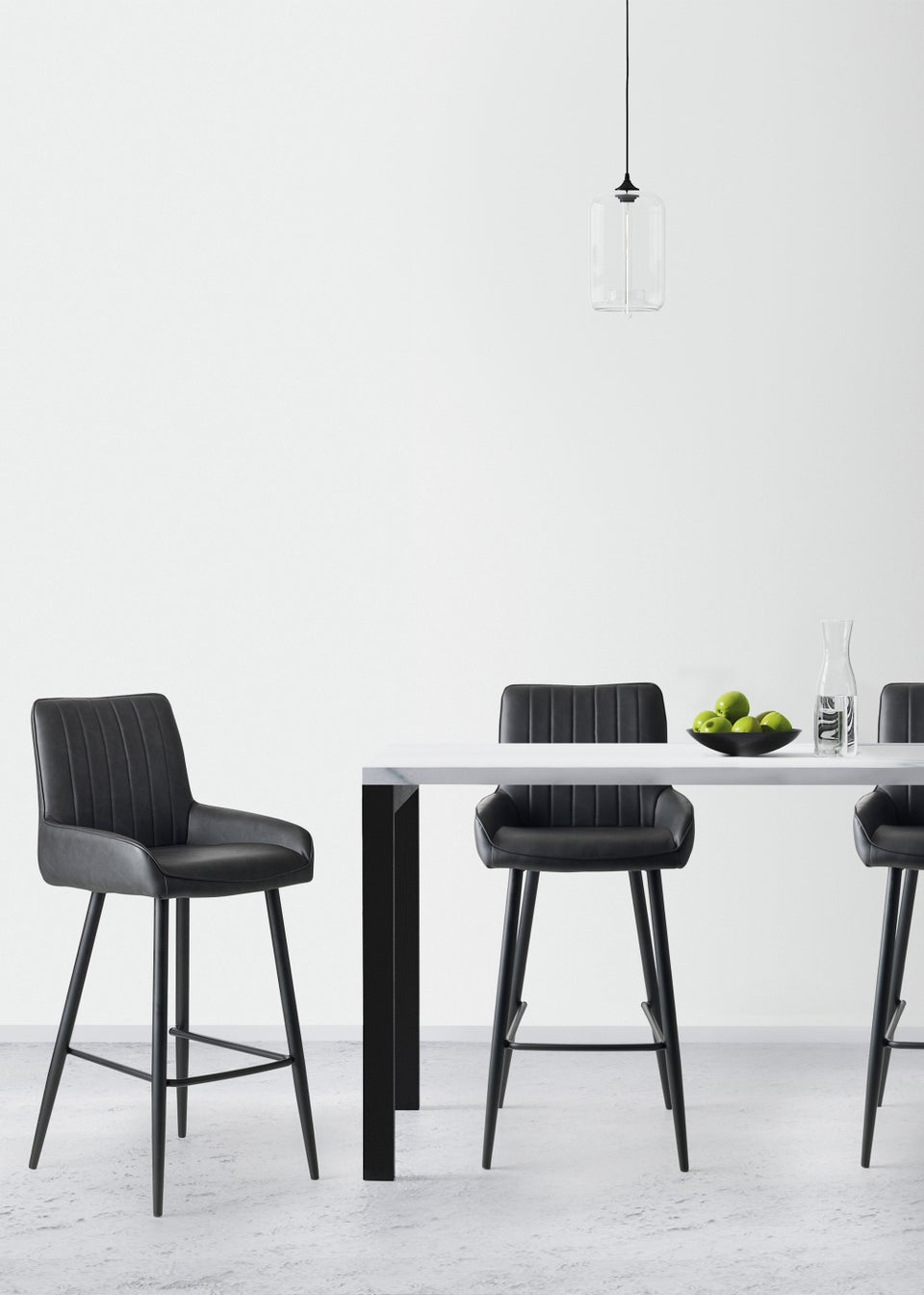 Julian Bowen Soho Barstool 108 x 48 x 57 cm Matalan