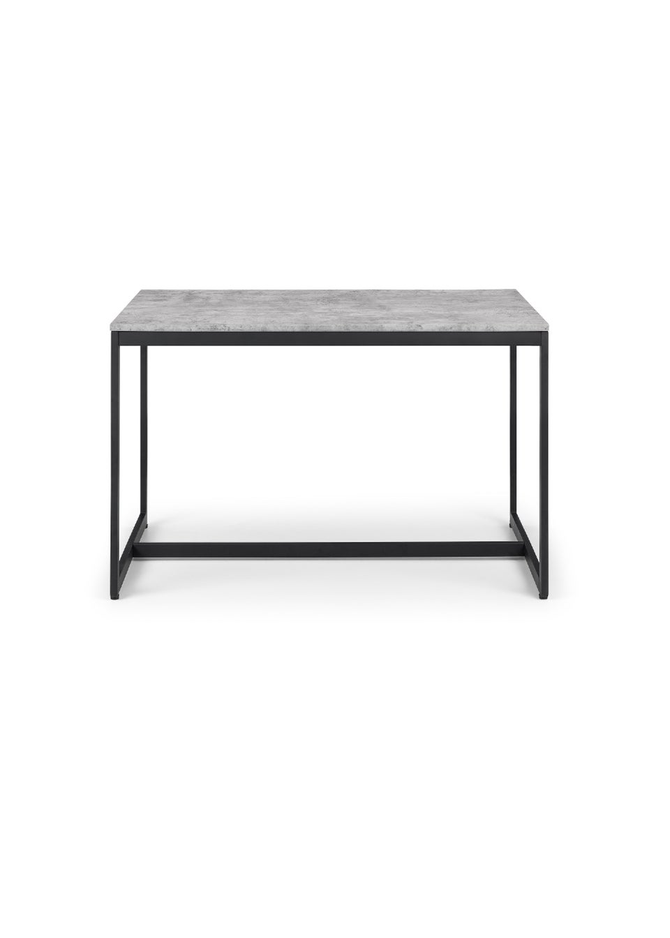 Julian Bowen Staten Concrete Dining Table (75 x 120 x 80 cm)