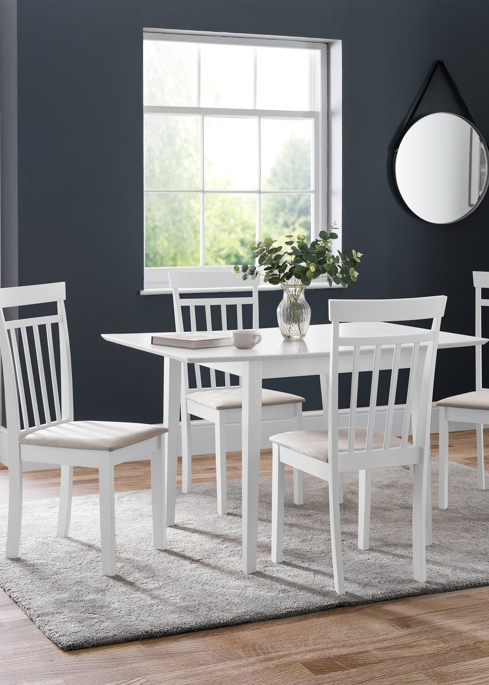 Julian Bowen Set Of 2 Coast Dining Chairs (94 x 44 x 50 cm)