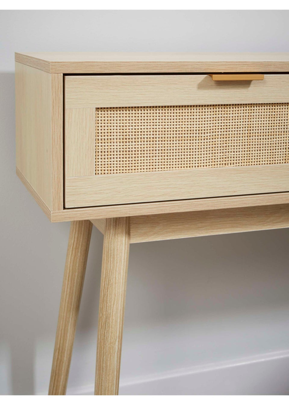 Rattan console outlet table kmart
