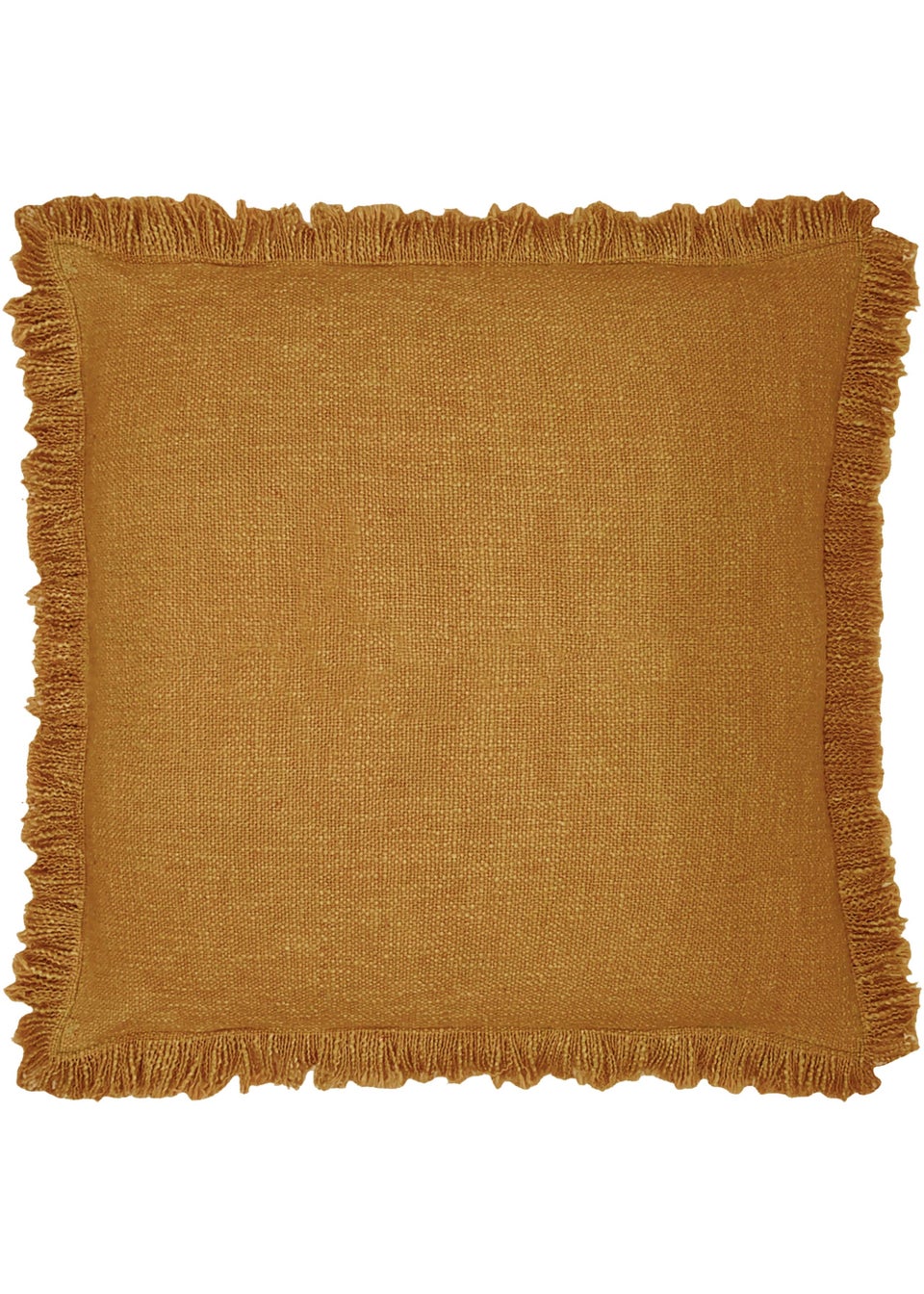 furn. Korin Textured Fringe Cushion (50cm x 50cm x 8cm)