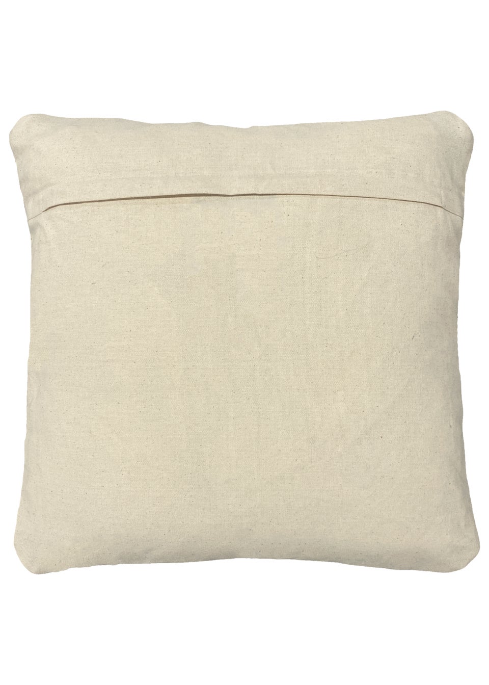 furn. Jana Natural Jute Geometric Cushion (45cm x 45cm x 8cm)